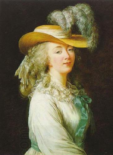 elisabeth vigee-lebrun Portrait of Madame du Barry China oil painting art